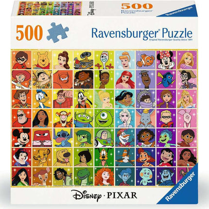 Jigsaw Puzzle Disney & Pixar Color Palette - 500 Pieces Puzzle
