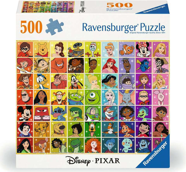 Jigsaw Puzzle Disney & Pixar Color Palette - 500 Pieces Puzzle