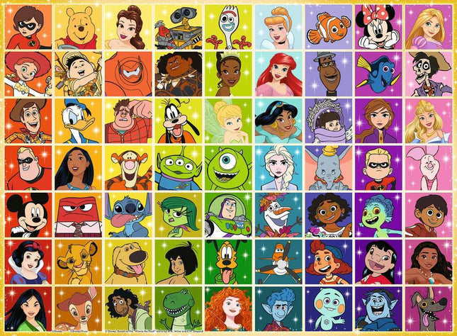 Jigsaw Puzzle Disney & Pixar Color Palette - 500 Pieces Puzzle