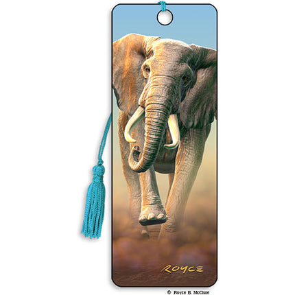 Charging Elephant  Bookmark