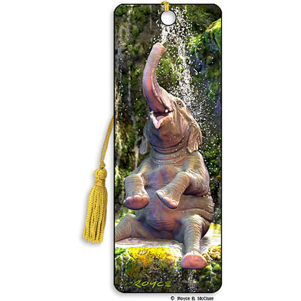 Elephant Bath  Bookmark