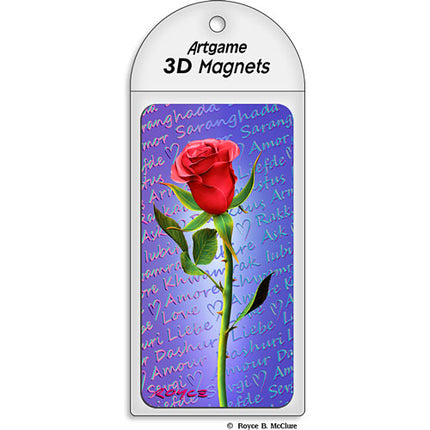 Red Rose  Magnets