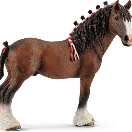 Clydesdale Gelding Farm Horse Toy