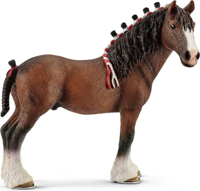 Clydesdale Gelding Farm Horse Toy