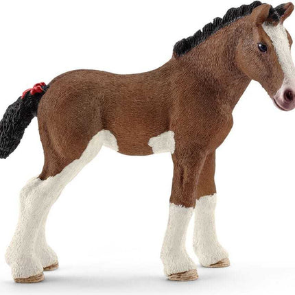 Clydesdale Foal Farm Horse Toy