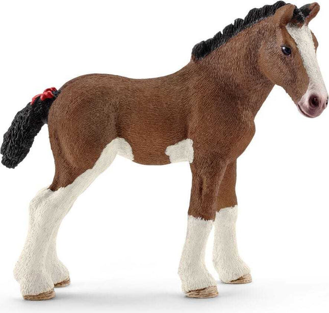 Clydesdale Foal Farm Horse Toy