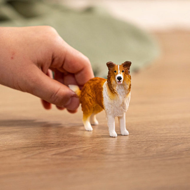 Collie Dog Figurine