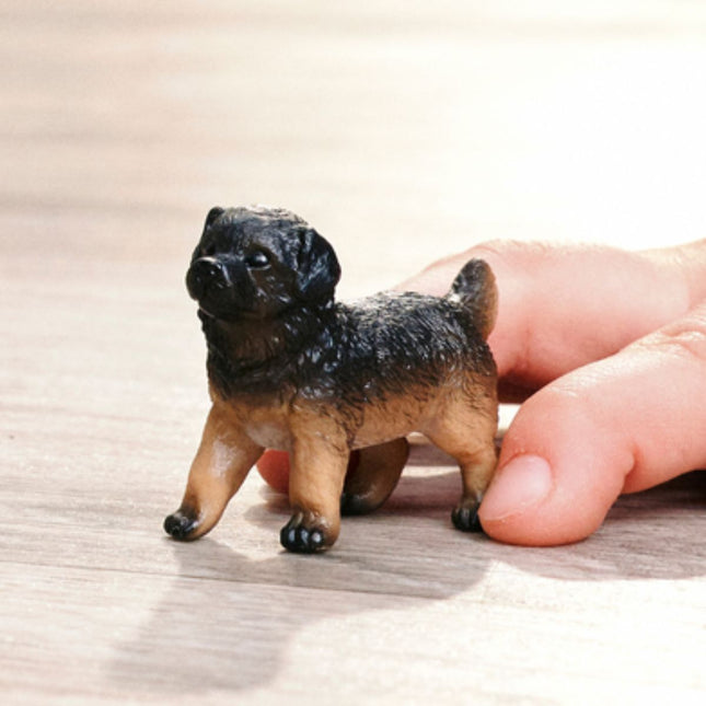 German shepherd puppy Animal Toy Figurine