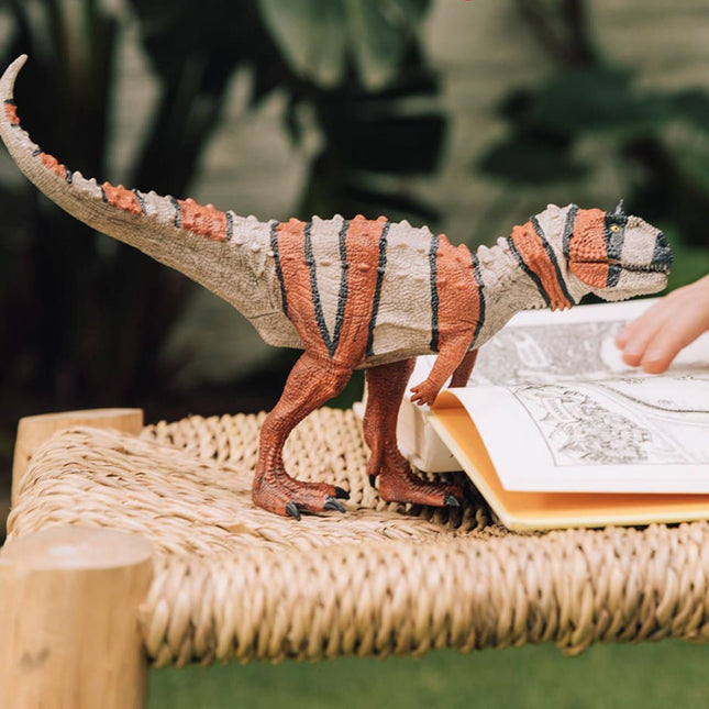 Majungasaurus Dinosaur Toy With Movable Jaw
