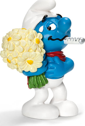 schleich Smurfs Get Well Soon Smurf
