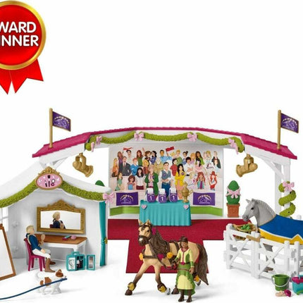 Big Horse Show with Dressing Tent