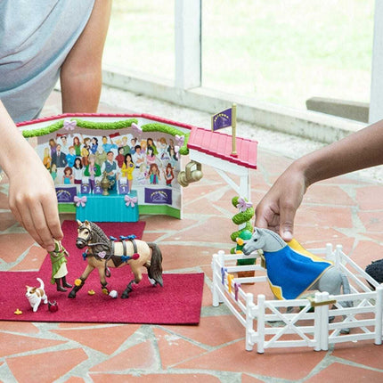 Big Horse Show with Dressing Tent
