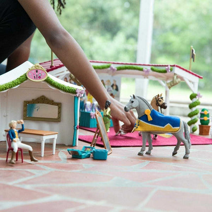 Big Horse Show with Dressing Tent