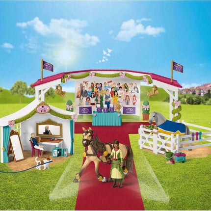 Big Horse Show with Dressing Tent