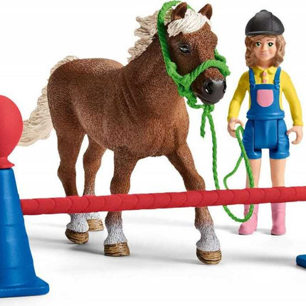 Pony Agility Training Farm Figurine Toys Play Set