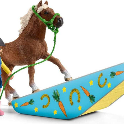 Pony Agility Training Farm Figurine Toys Play Set