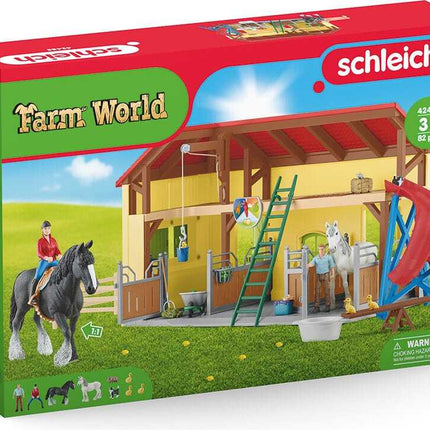 Horse Stable Farm Play Set