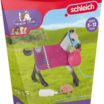 Playful Foal Horse Toy Playset