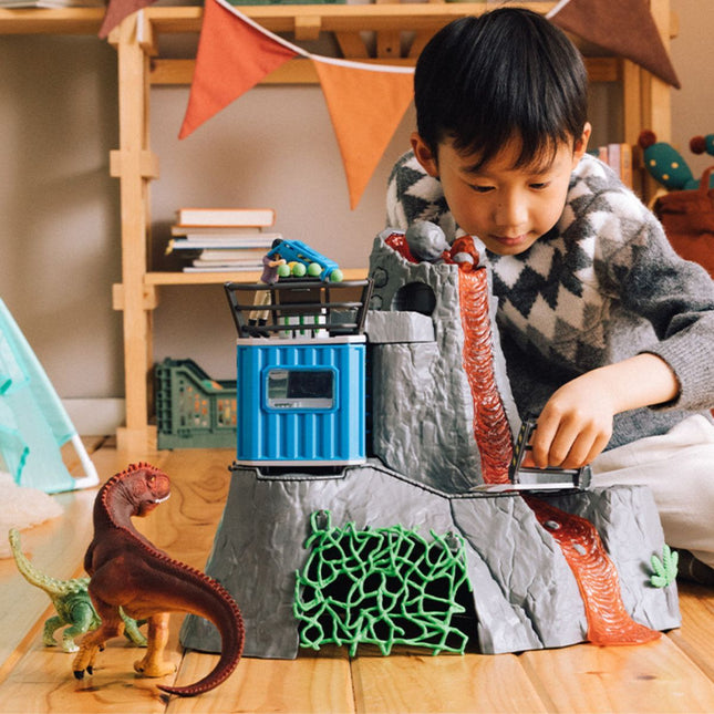 Volcano Expedition Base Camp Dinosaur Playset