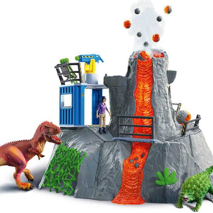Volcano Expedition Base Camp Dinosaur Playset