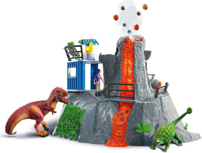 Volcano Expedition Base Camp Dinosaur Playset