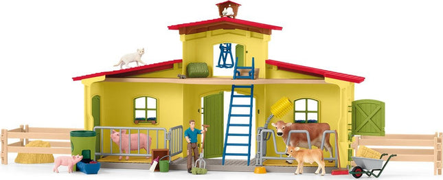 Large Farm with Animals and Accessories