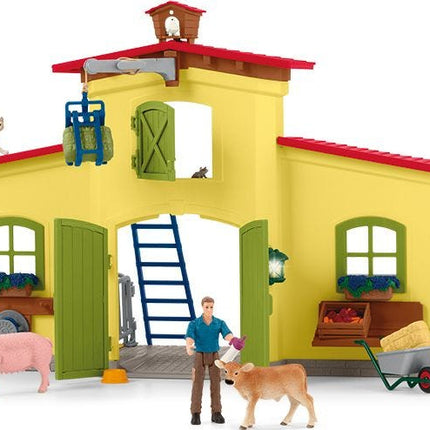 Large Farm with Animals and Accessories
