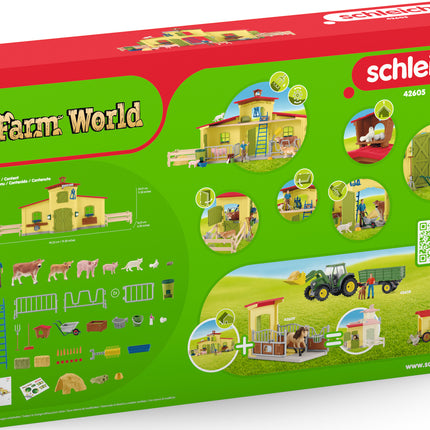 Large Farm with Animals and Accessories