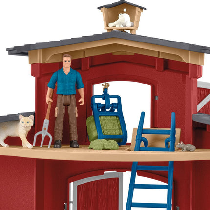 schleich Large Barn with Animals and Accessories