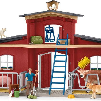 schleich Large Barn with Animals and Accessories