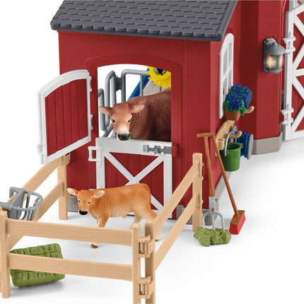schleich Large Barn with Animals and Accessories