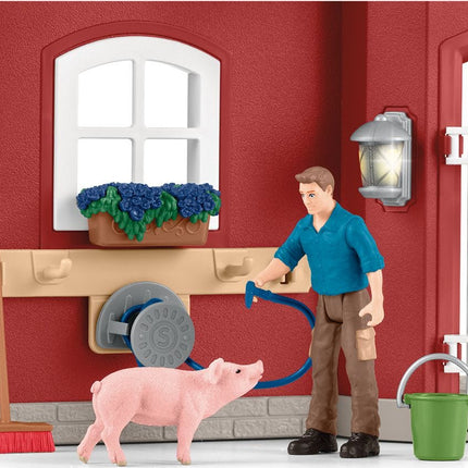 schleich Large Barn with Animals and Accessories