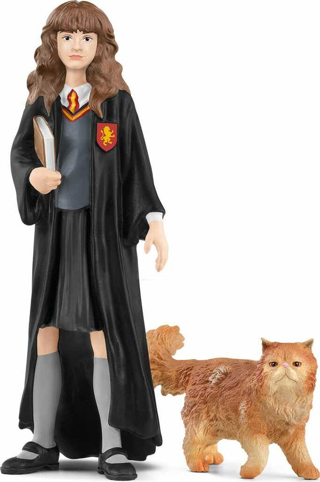 Hermione Grangertm and Crookshanks