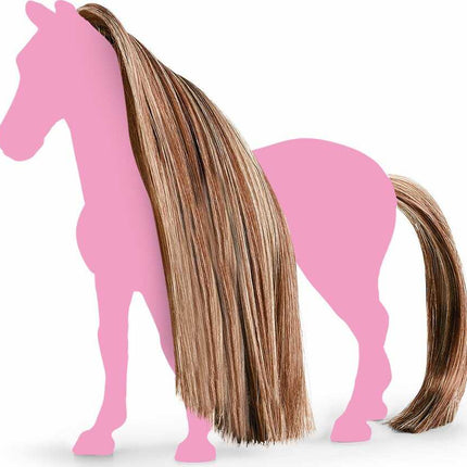 Hair Beauty Horses Brown-Gold