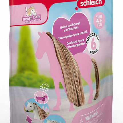 Hair Beauty Horses Brown-Gold