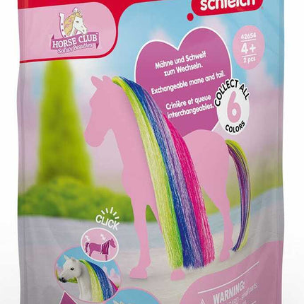 Hair Beauty Horses Rainbow
