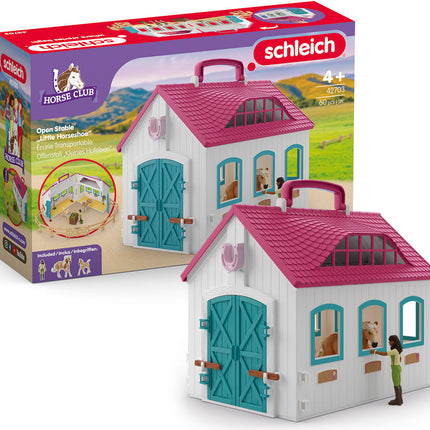 schleich HORSE CLUB Open Stable "Litte Horseshoe"