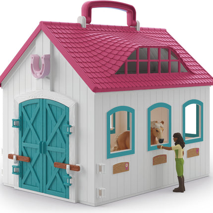 schleich HORSE CLUB Open Stable "Litte Horseshoe"