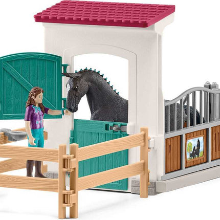 Horse box with Lisa & Storm Playset with Horse and Rider