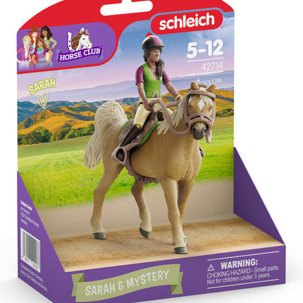 schleich HORSE CLUB Sarah & Mystery