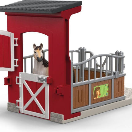 Ponybox with Mustang mare