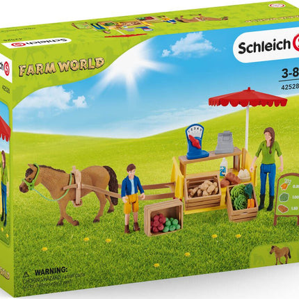 schleich Farm Life Sunny Day Mobile Farm Stand