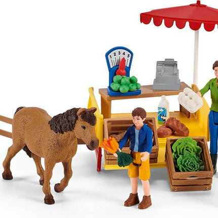 schleich Farm Life Sunny Day Mobile Farm Stand
