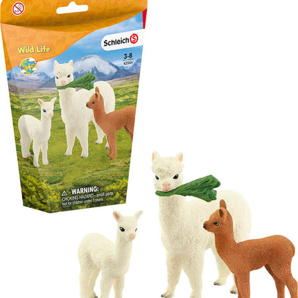 schleich WILD LIFE Alpaca Set