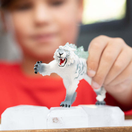 Ice Tiger Action Figure Character Toy