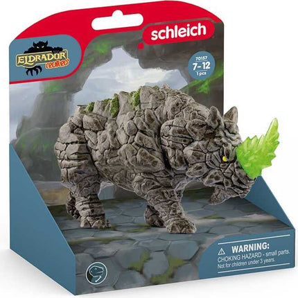Battle Rhino Action Figure Character Toy With Movable Head