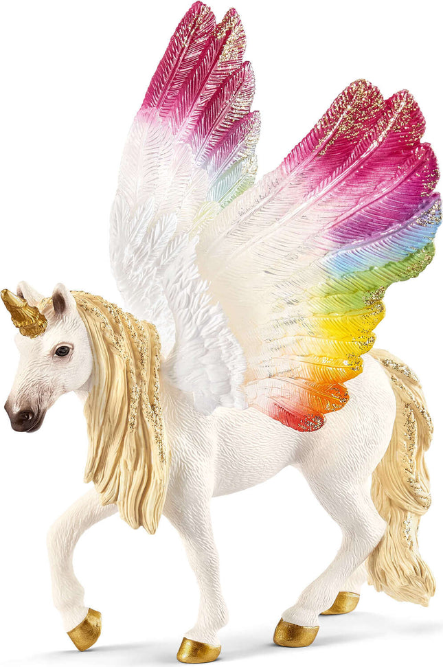 Winged Rainbow Unicorn Toy