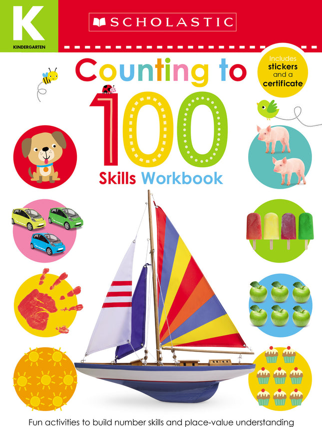 Counting to 100 Kindergarten Workbook: Scholastic Early Learners (Skills Workbook)
