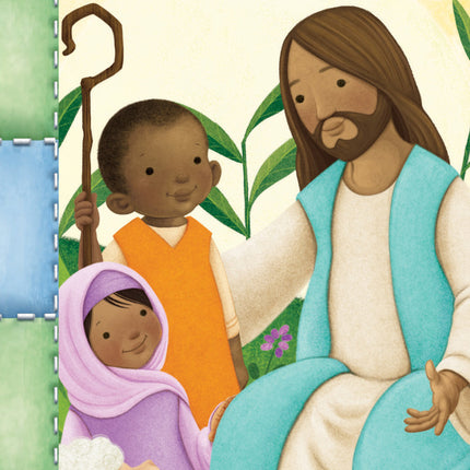 God Loves Me (Baby's First Bible Stories): Padded Board Book for Easter Basket Gifts