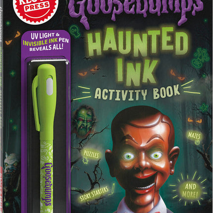Goosebumps Haunted Ink Activity Book